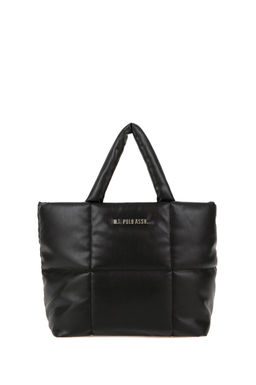 Женская черная сумка с пышными рукавами Неожиданная скидка в корзине - U.s. polo assn фото 3