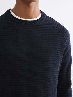 Bisiklet Yaka Erkek Triko Kazak