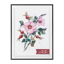 Рамка Gamma ПРК-23 30 х 40 см пластик. с оргстеклом белый