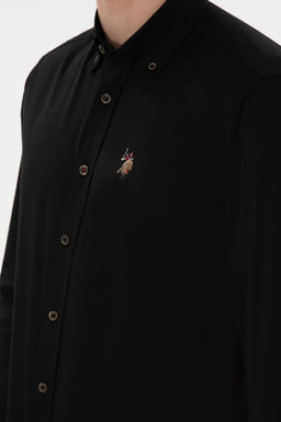 Erkek Siyah Uzun Kollu Basic G_mlek Sepette S_rpriz _ndirim - U.s. polo assn фото 7