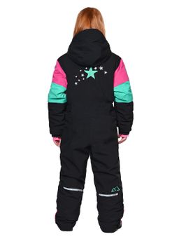 Комбинезон T-9080 Розово-черный