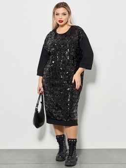Платье 0125-8а чёрный кристалл - Aquarell фото 30