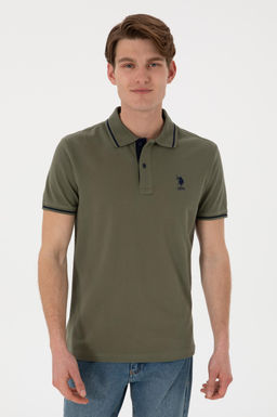 Erkek Koyu Haki Basic Ti__rt Sepette S_rpriz _ndirim - U.s. polo assn фото 2