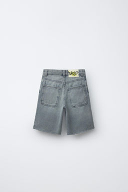 BERMUDA DENIM SKATE / Azul