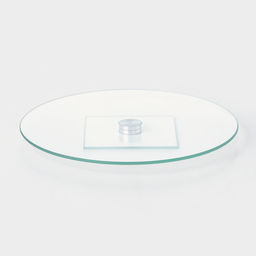 Подставка стеклянная вращающаяся, d=28 см