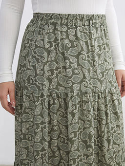 Beli Lastikli Desenli Katkat Etek