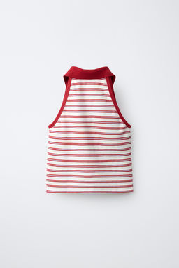 POLO PIQU? CUELLO HALTER / rayas - Zara фото 3