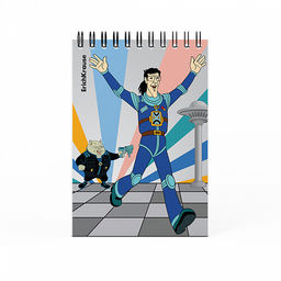 Цена за 4 шт. Записная книга на спирали ErichKrause Тайна третьей планеты, А6, 80 листов, клетка_MIX-PACK фото 6