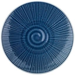 Цена за 2 шт. ТАРЕЛКА ОБЕДЕННАЯ BRONCO MIRAGE 26,5 СМ СИНЯЯ (МАЛ.УП.2 ШТ/КОР=16ШТ.)