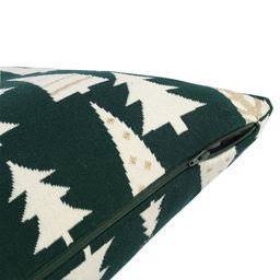 Подушка вязаная с новогодним рисунком Whitewood из коллекции New Year Essential, 45x45 см - Tkano фото 3