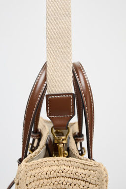 WOVEN MINI TOTE BAG - Zara фото 11