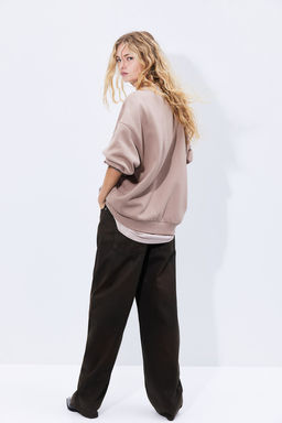 Sudadera oversize con estampado - H&m фото 4
