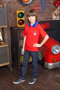 Поло "Кристоф", красный