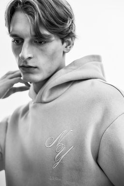 Loose Fit Printed hoodie - H&m фото 4