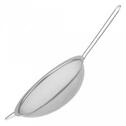 Гранд Сито металлическое д21,5см, h6,5см, с держателем, металлическая ручка 16,7см (43,2х23,6см) (Китай)