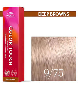 Краска Color Touch 9/75 очень светлый блонд коричневый махагоновый Wella Professionals
