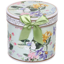 Кружка керамическая 300мл "Цветочная фантазия" в подарочной коробке