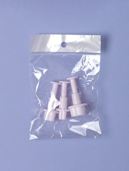 Плунжеры кондитерские «Сердечко», набор 3 шт.: 1.6×1.1 см, 1.4×1 см, 1×1 см, пластик, белые