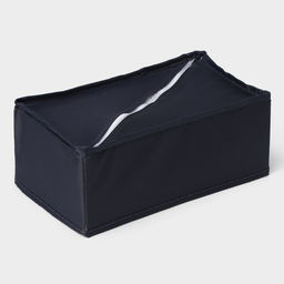 Органайзер для хранения белья LaDо́m, 8 ячеек, 24×14×10 см, графитовый