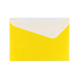 Expert Complete NEON Папка-конверт 2 отд. с кнопкой A4 180 мкм песок 20 шт. желтый 2206323