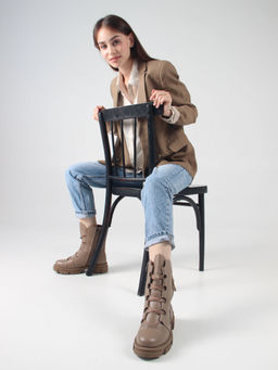 Ботинки EDART 418.21074 nut.cocoa flotter/шерсть - Ed'art фото 3