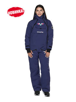 Комбинезон BB-0209 Черный - Snow headquarter фото 18