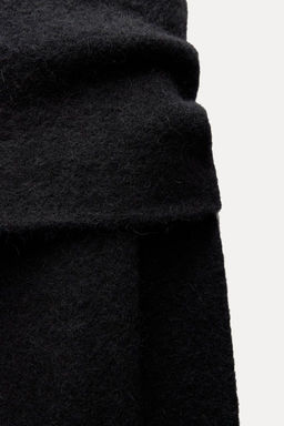 ALPACA OFF-THE-SHOULDER KNIT SWEATER - Zara фото 5