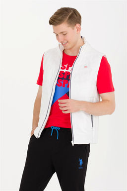 Мужской белый жилет Неожиданная скидка в корзине - U.s. polo assn фото 2