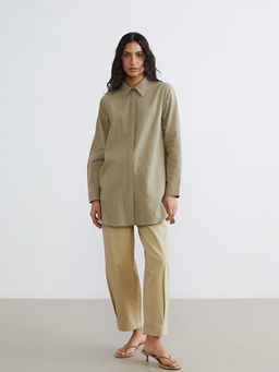 Dokulu Kad?n G?mlek Tunik