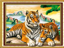 Алмазная мозаика на подрамнике 40x50 / LT0153 /уп 30/