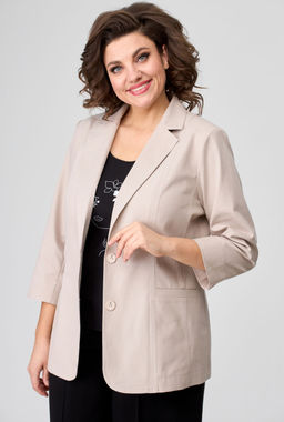 Жакет БелЭльСтиль 203 бежевый джинс