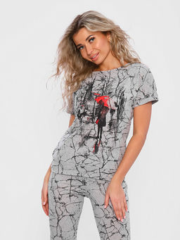 Костюм с брюками ВИКТОРИЯ (серый №3/1) - Ивановская трикотажная компания фото 4