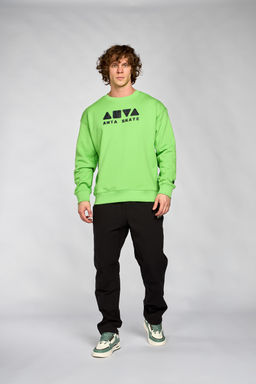 Свитшот Зеленый - Anta фото 2