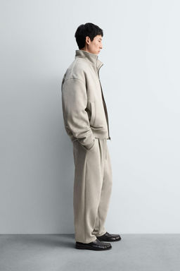 PANTAL?N EFECTO ANTE PLIEGUES / Marr?n - Zara фото 4