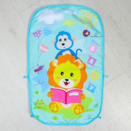 Развивающий коврик Лев, с пианино, голубой - Simaland фото 4