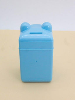 Копилка-сейф "Cute animal", blue (14x8 см)
