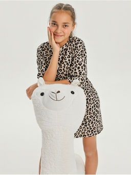 Платье домашнее Леопард Коричневый девочка - София фото 12