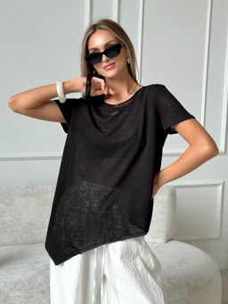 Футболка паутинка полупрозрачная