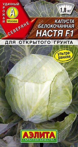 0464A Капуста б/к Настя F1 0,1гр