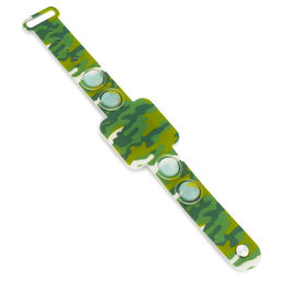 Часы наручные электронные Камуфляж, детские, ремешок pop-it, l-25.4 см