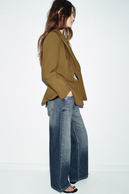 FITTED BLAZER WITH GOLDEN HARDWARE - Zara фото 3