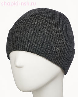 14120 Carbon Шапка мужская (57-59)