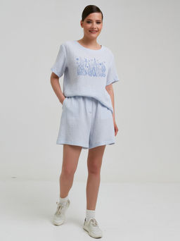 Шорты из муслина