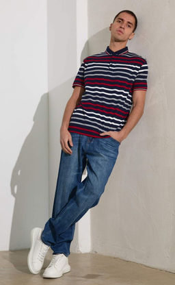 Футболка-поло F411-07-3137 red - Fine joyce фото 2