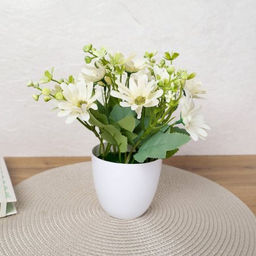 Цветочная композиция Хризантема 22 см / D0213-19 /уп 96/ - Галеонтрейд фото 3