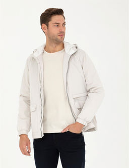 Ekru Kapi_onlu Baharl_k Mevsimlik Mont