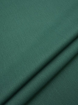 Костюмный джинс с эффектом велюра цв.Темная хвоя, ш.1.5м, хлопок-100%, 220гр/м.кв