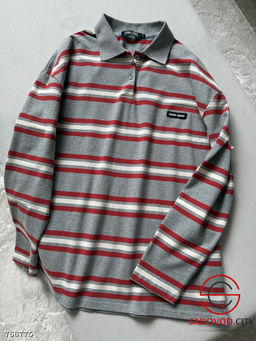 Женский лонгслив в полоску