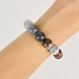 Браслет из ботсванского Агата 17,5 см