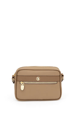 Женская темно-бежевая сумка Неожиданная скидка в корзине